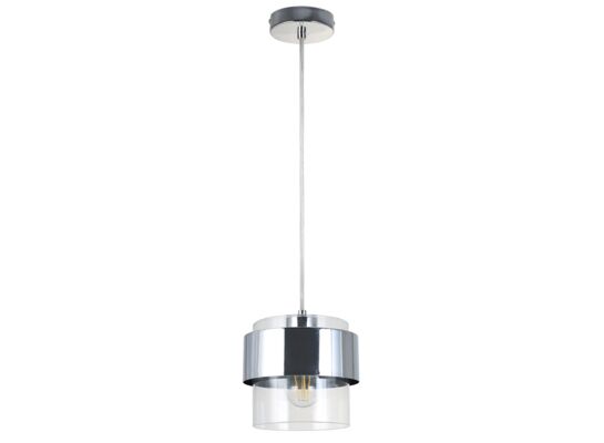 Lampa wisząca QUAN 1 płomienna chorm 1xE27 40 W