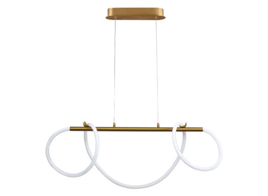 Lampa wisząca LED EMMA złota 4000K GOLDLUX