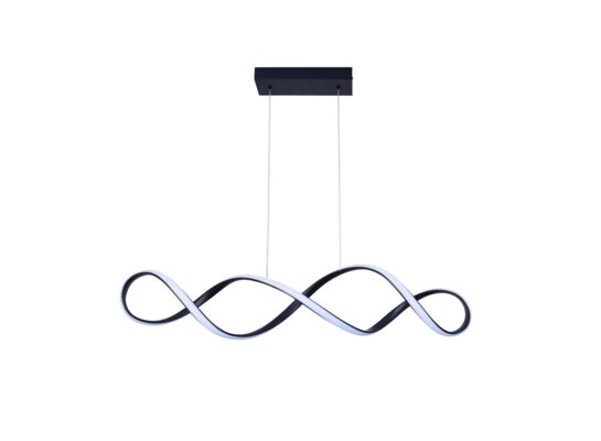 Lampa wisząca LED INFINITO L 34W czarna 4000K