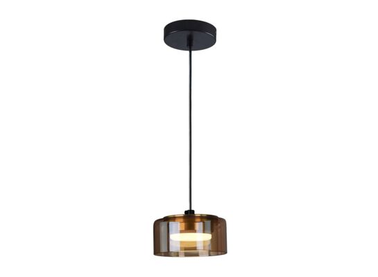 Lampa wisząca OFELIA 1 amber +LED 1xGX53 4000K