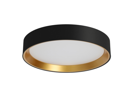 Plafon LED ORO Bento 18W NW czarno-złoty