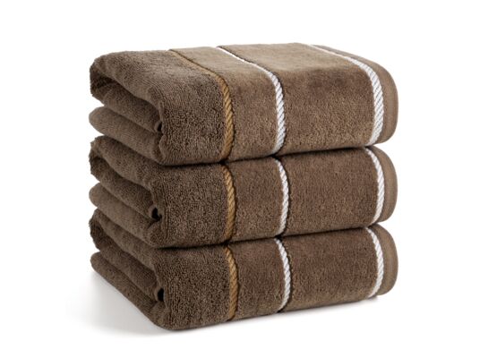 Ręcznik Nel 30 x 50 cm brązowy