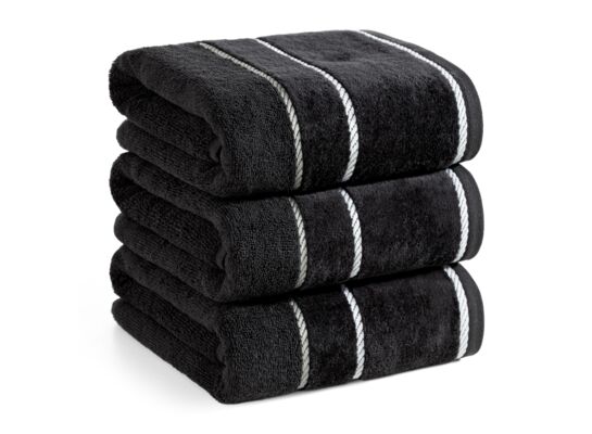 Ręcznik Nel 50 x 90 cm czarny