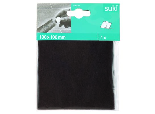 Format filcowy 100 x 100 mm przyklejany brązowy suki