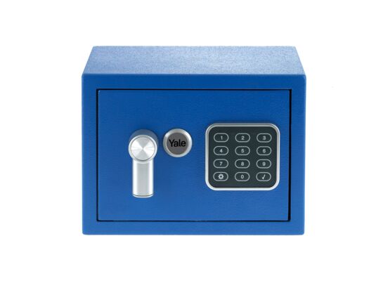 Sejf podstawowy YSV170 mini na szyfr niebieski Yale