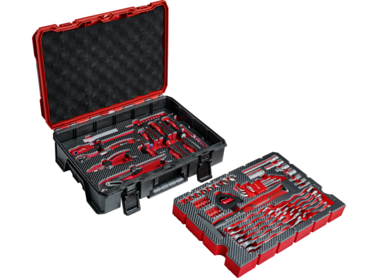 Zestaw narzędzi w walizce 80 elementów EINHELL