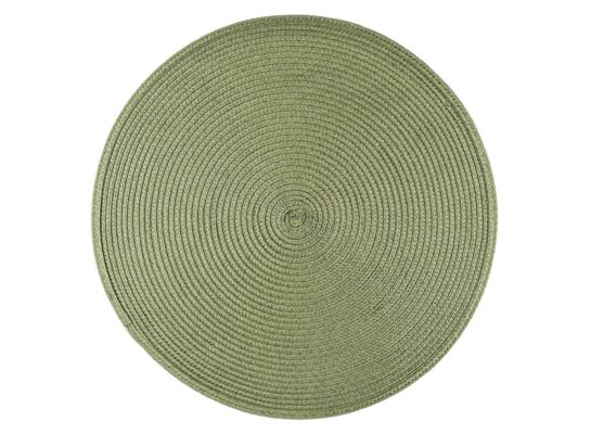 Mata słomkowa okrągła 38 cm zielony