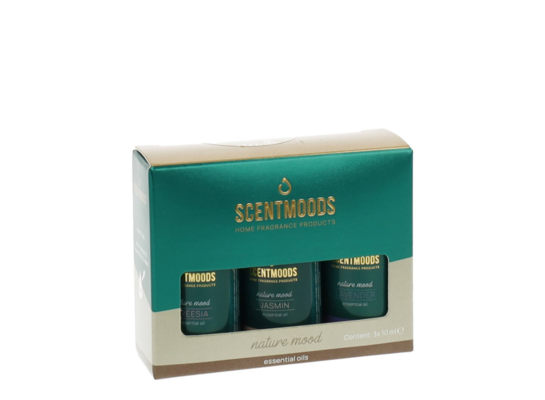 Zestaw prezentowy olejków zapachowych Nature Mood 3 x 10 ml