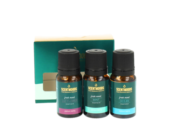 Zestaw prezentowy olejków zapachowych Fres Mood 3 x 10 ml