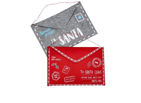 Dekoracja składana z filcu koperty 2 sztuki 30 x 20,5 x 0,5 cm