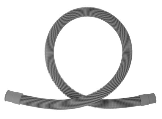 Wąż odpływowy do pralki szary przyłącze proste-proste 460 cm