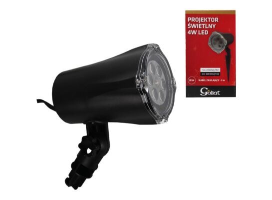 Projektor świąteczny LED 10 - 15 m bałwanek, bombka, śnieżynka, choinka