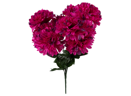 Kwiat sztuczny chryzantema bukiet 49 cm różne kolory