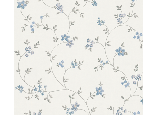 Tapeta winylowa na flizelinie angielski wzór kwiatki
