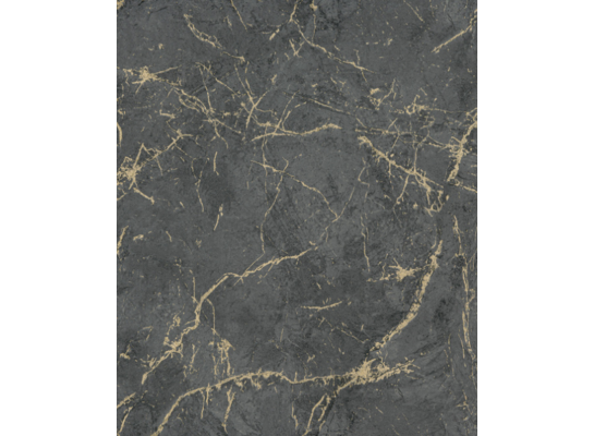 Tapeta winylowa na flizelinie czarno złoty marmur