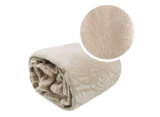 Koc Paloma 150 x 200 cm beżowy