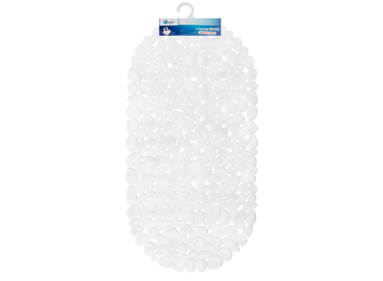 Mata antypoślizgowa Laguna 66 x 39 cm biała