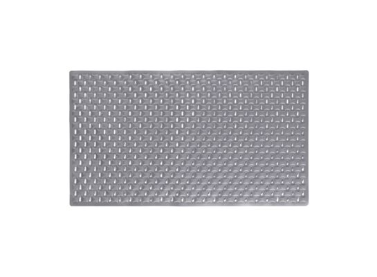 Mata łazienkowa 75 x 40 cm prostokątna szara