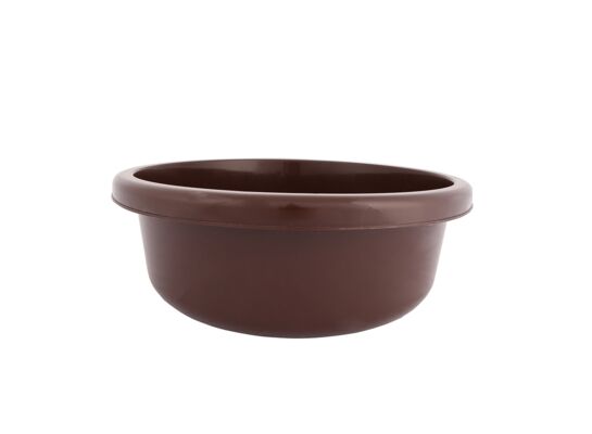 Miska okrągła classic 36 cm 9 l brązowa