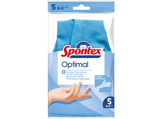 Rękawice lateksowe Optimal S Spontex