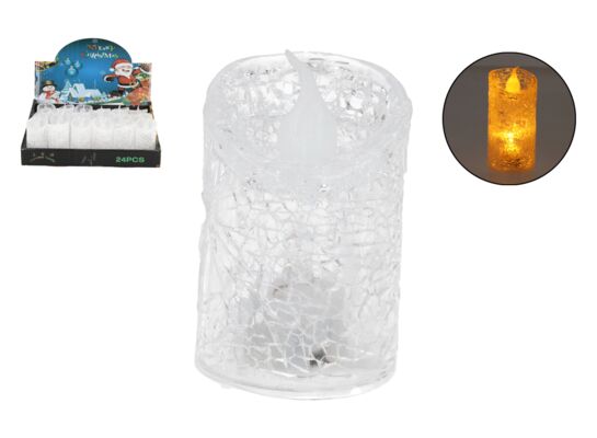 Świeczka LED 3,7 x 5,5 cm biały