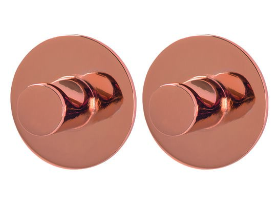 Wieszak samoprzylepny Style okrągły 3m miedziany 2 szt.