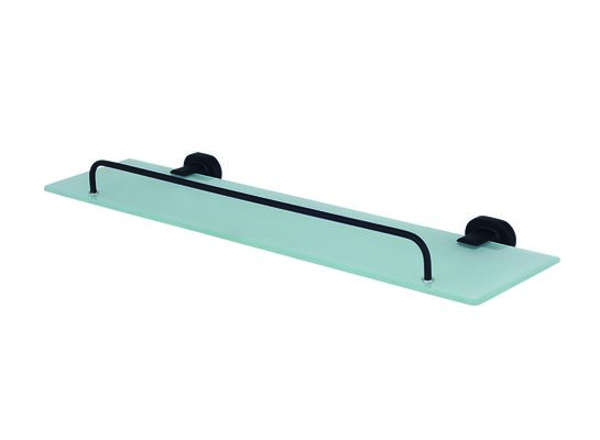 Półka łazienkowa Go 52 x 14 cm czarny mat