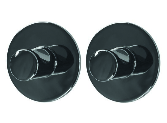 Wieszak samoprzylepny Style okrągły 3m szary 2 szt.