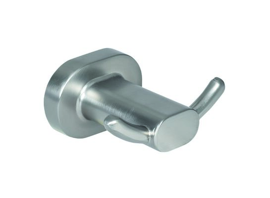 Wieszaczek podwójny Go satyna/nikiel