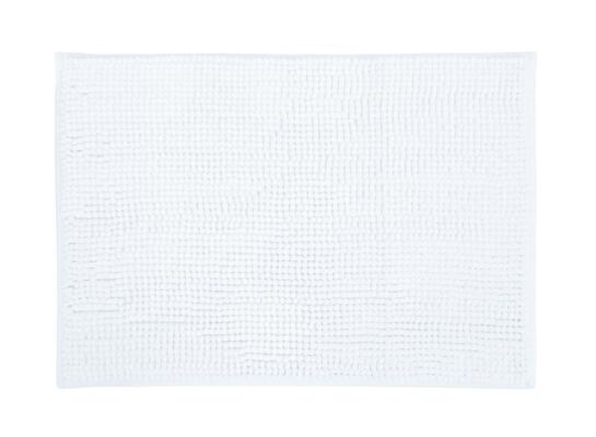 Dywanik łazienkowy Basic 6 chenille 60 x 40 cm biały