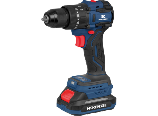 Wiertarko-wkrętarka akumulatorowa 20 V akumulator 2x2,0Ah+ładowarka McKenzie