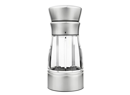 Młynek do mielenia soli i pieprzu Smart-Multi ręczny 2 w 1 srebrny