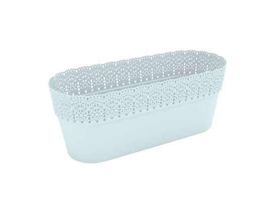 Osłonka BELLA owalna 30 cm mięta