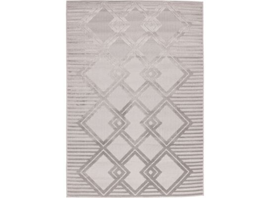 Dywan dora 80 x150 cm romby szary