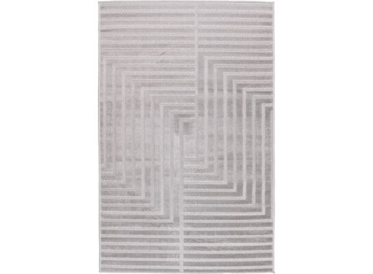 Dywan dora 80 x 150 cm prostokąty szary