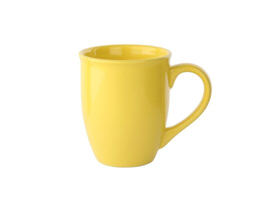 Kubek porcelitowy 330 ml żółty