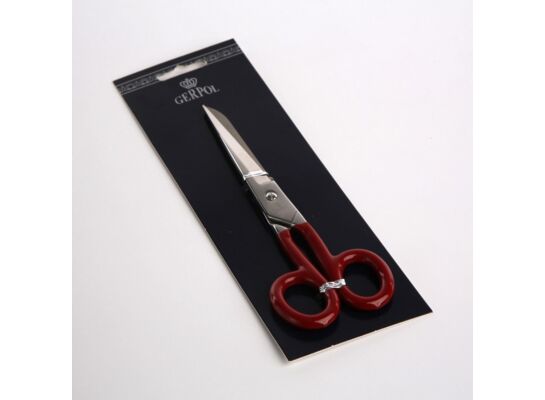 Nożyczki domowe 18 cm czerwony