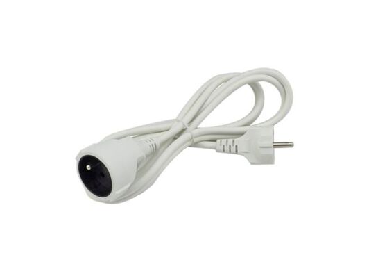 Przedłużacz jednogniazdkowy z uziemieniem 5 m ECONOMIC