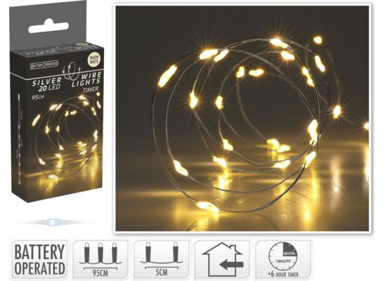 Oświetlenie 20 LED 110 cm