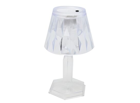 Lampka LED na nóżce 12 cm biały