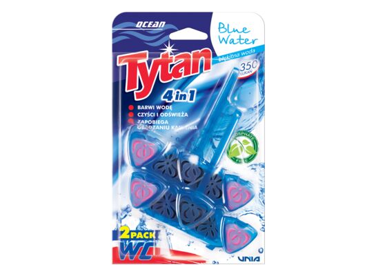 Zawieszka do WC 4w1 Blue Water ocean 2x40g Tytan