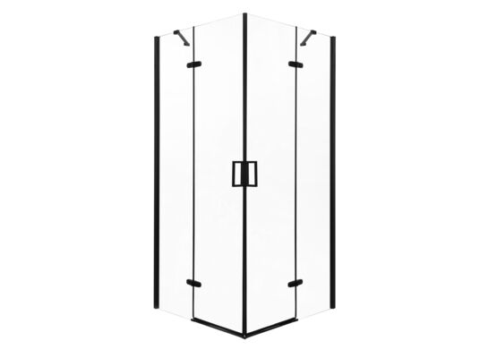Kabina natryskowa Flow 80 BL bez brodzika czarny Kerra