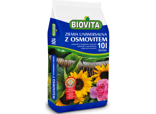 Ziemia uniwersalna z osmovitem 10 l Biovita