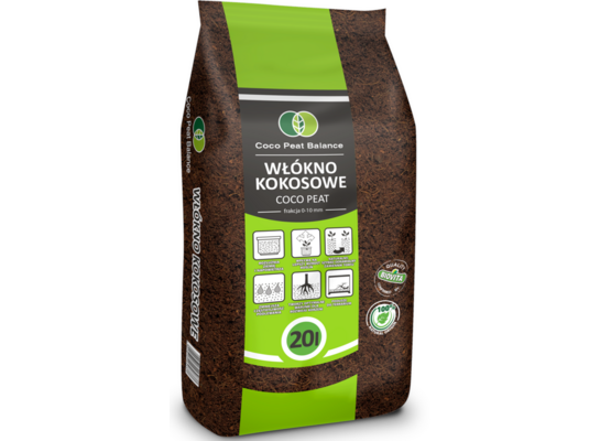 Włókno kokosowe 10 mm 20 l Coco Peat Balance