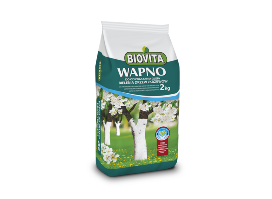 Wapno do bielenia i odkwaszania gleby 2 kg a’252 Biovita
