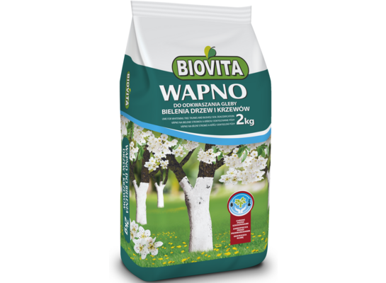 Wapno do bielenia i odkwaszania gleby 2 kg a’252 Biovita
