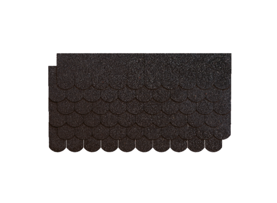 Gonty bitumiczne ETA karpiówka 800 diamentowy antracyt 3 m² Nexler