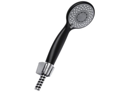 Zestaw prysznicowy Nero punktowy czarny Kerra