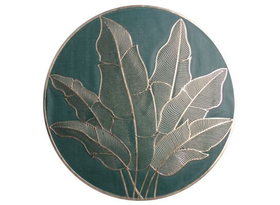 Podkładka BELO śr.38 cm zielono-złoty