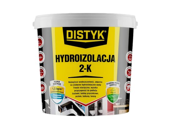 Hydroizolacja 2-K 7 kg DISTYK
